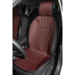 Fresh Start Mercedes Vario Uyumlu Oto Koltuk Minderi Elegance Model Ön 2'li Set Bordo Siyah Fs