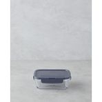 Fresh Ware Cam Saklama Kabı 1200 ml Gri - Parlak Gri