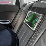 FresherAcc Araba iPad Kindle Tablet Tutucu, Arka ve Öne Bakan Ayna için, Araç Arka Koltuk Başlığı için Araba Montaj Askı Kılıfı, 10,5 inç'e kadar, Hafif, Yıkanabilir ve Taşınabilir (Siyah)