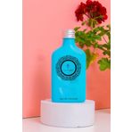 FRESHLEAF Anneler Günü & Kişiye Özel 200ml Açık Mavi Cam Şişe Limon Kolonyası