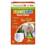 Freshlife 30 Adet 1 Paket Orta Boy M Beden Emici Külot