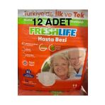 Freshlife Bel Bantlı XL 12 Adet Hasta Bezi