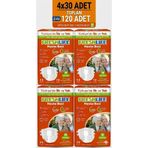 Freshlife Belbantlı Medium Orta Boy Hasta Bezi 120 Adet 4X30 Paket M