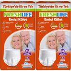 Freshlife Emici Külot Hasta Bezi XL Ekstra Büyük, 60 Adet (2PK*30), Unisex