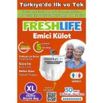 Freshlife Külotlu Hasta Bezi Yetişkin Emici XL 30 Adet Yüksek Emme Kapasitesi ve Nefes Alan Kumaş