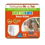 Freshlife L 30'lu Emici Külot Yetişkin Hasta Bezi