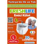 Freshlife Yetişkin Külotlu Hasta Bezi Emici Külot L (Büyük Boy) 30 Adet