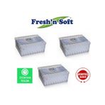 Fresh'N Soft Bebek Kulak Çubuğu Dikdörtgen 60'Lı x 3 Kutu