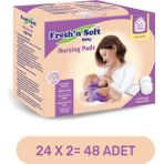 Fresh'n Soft Feshnsoft Göğüs Pedi 24X2 = 48 Adet (Tekli Hijyenik Paketler)