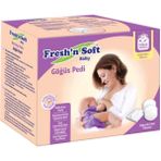 Fresh'n Soft Göğüs Pedi 24 Adet Nefes Alan Yüzeyle Konforlu Emzirme Desteği