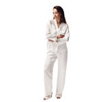 Freshness 9950-pt Saten Dantel Detaylı Pijama Takımı - Ekru - M