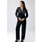 Freshness 9950-Pt Saten Dantel Detaylı Pijama Takımı