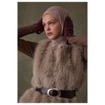 Freshscarfs BAMBU PENYE ŞAL GÜLPEMBE