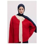 Freshscarfs BAMBU PENYE ŞAL LACİVERT