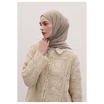Freshscarfs BAMBU PENYE ŞAL NATUREL BEJ