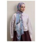 Freshscarfs FLOWER DREAMS DESEN İPEK KREP ŞAL SOFT PEMBE