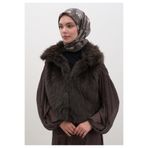 Freshscarfs Füme Reverıe Desen Pamuklu Viskon Eşarp