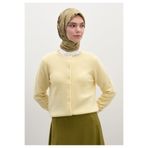 Freshscarfs Garden Joy Desen Pamuklu Viskon Eşarp Haki