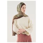 Freshscarfs Kızıl Kahve Soft Dream Desen Soft Viskon Şal
