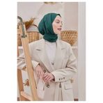 Freshscarfs Petrol Bambu Şal