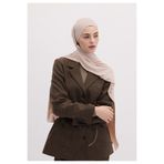 Freshscarfs Pudra Bambu Penye Şal