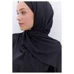 Freshscarfs STRASS TAŞLI İPEKSİ ŞAL SİYAH