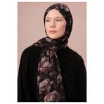 Freshscarfs WILD ROSE DESEN VUAL ŞAL LAVANTA