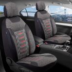 Freshstart Renault Kangoo Express 2+1 Keten Oto Koltuk Kılıfı Ön Arka Set Siyah Edition Seri Fsrt