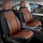 Freshstart Renault R9 Broadway Full Deri Oto Koltuk Kılıfı Ön Arka Set Tarçın Edition Fs