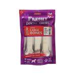 Freshy Beyaz Large 12.5 cm 3'lü 165 gr Dental Bones