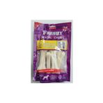 Freshy Beyaz Press Deri Köpek Çiğneme Kemiği Medium Bones 145 Grx 4 Adet