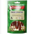 Freshy Chicken Drumstick Tavuk Eti Sarılı Kalsiyum But Kemik Köpek Ödülü 6 Adet 90 Gr