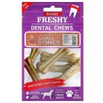 Freshy Dental Chews Natural Small Bones Köpek Ödül Kemiği 6 Adet