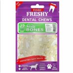 Freshy Dental Chews White Mini Bones Köpek Ödül Kemiği 5 Cm 25 Adet