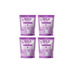 Freshy Gold Silika Kristal Kedi Kumu - 4 Aylık Set - Kalın Taneli