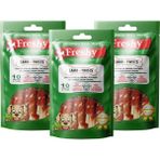 Freshy Lamb Twists 3'lü 30 Adet Kuzu Etli Burgu Çubuk