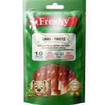 Freshy Lamb Twists Kuzu Etli Burgu Çubuk Köpek Ödülü 10`Lu