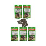 Freshy Lamb Twists - Kuzu Kaplı Sütlü Burgu Köpek Ödülü 90 Gr-10 Çubuk 5li Paket