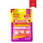 Freshy Meow Somonlu Ve Biftekli Krema Kedi Ödülü 60 Gr X 3 Adet