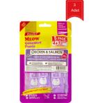 Freshy Meow Tavuklu ve Somonlu Balıklı Krema Kedi Ödülü 60 gr x 3 Adet - 1