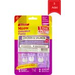 Freshy Meow Tavuklu Ve Somonlu Balıklı Krema Kedi Ödülü 60 Gr X 3 Adet
