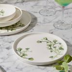 Fresia Toledo Porselen Pasta Tabağı - Renkli - 20 cm - Çok Renkli - TEK EBAT