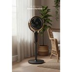Fressi Ayaklı Vantilatör 50W Kumandalı 3 Kademe Hız Ayarlı FR-F25R Venturi Modern Tasarım - Gri