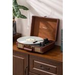 Fressi Dahili Hoparlörlü Pikap Müzik Kutusu Usb+Rca+Bluetooth FR-P101 Zenitte