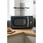 Fressi Urban Retro 20 Litre 700W Izgara Raflı Mikrodalga Fırın FR-MW207 Lacivert