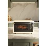 Fressi Vintage Retro 46 Litre Turbo, Lambalı, Termostatlı, Saatli Midi Fırın FR-MF01