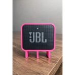 Freya Go 3 Uyumlu Hoparlör Standı Masaüstü Yükseltici – Mini Speaker Tutucu - Pembe