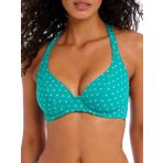Freya Jewel Cove Bantlı Balenli Halter Bikini Üstü (7232),38FF,Deniz, Deniz, 38FF