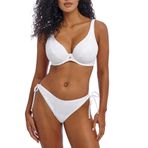 Freya Swim Kadın Nomad Nights Balenli Yüksek Apeks Bikini Üstü, Beyaz, 85D