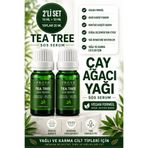 FREYACOSMETIC 'Çay Ağacı Yağı' Tea Tree SOS Serum 2 Adet 10 ml Akne Siyah Nokta Karşıtı Yağlı Cilt